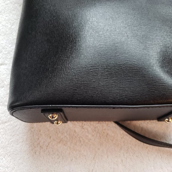 Dooney & Bourke Saffiano Black Zip Crossbody - Picture 8 of 16